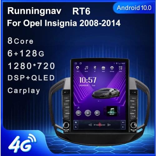 Runningnav For Opel Insignia 2008-2014 Tesla Type Android Car Radio Multimedia Video Player Navigation GPS