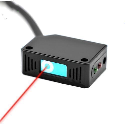 NPN Normally Open Original Square Reflection Laser Photoelectric Infrared Proximity Switch Visible Light Reflex Laser Sensor