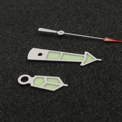 Watch Parts Stainless Steel Watch Hand Super C3 Luminous Marks Hands Suitable for NH35A/NH36A Automatic Movement
