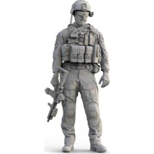 1/16 120MM modern US Special Battalion Operator Resin figure Model kits Miniature gk Unassembly Unpainted