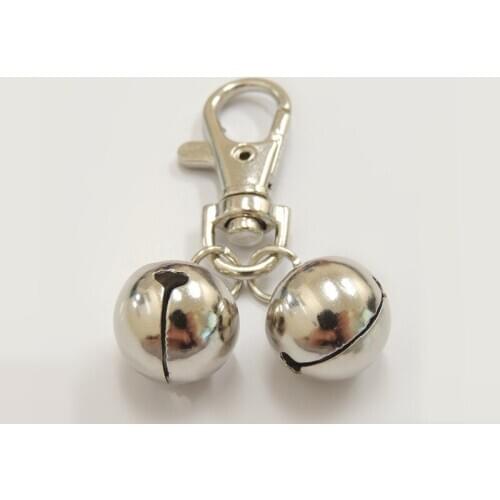 1Set Jingle Bells Sliver Electroplate Small Bell DIY Decoration For New Year Graduation Birthday Gift Party Decoration Supplies