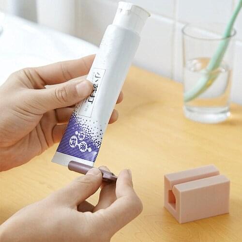 1Pcs Home Plastic Toothpaste Squeezer Tube Easy Dispenser Rolling Holder Bathroom Supply Tooth Cleaning Accessories 2021new