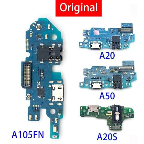 10Pcs,100% Original USB Charge Port Jack Dock Connector Charging Board For Samsung A10 A10S A20 A20S A21 A30 A40 A50 A105FN M21