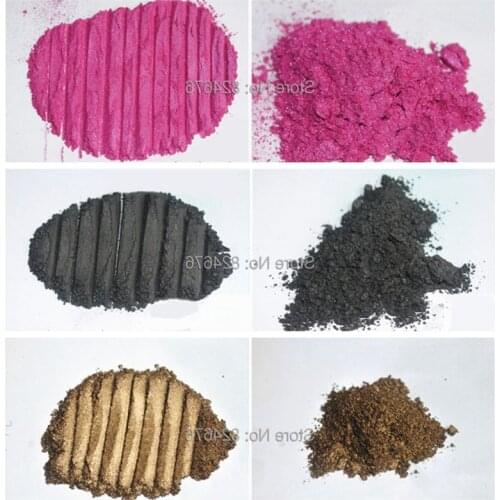 100g Pearlescent Pigment Colorful Pearl Powder Pigment for Eye shadow Paint Toner Cosmetic Pigment Nail Glitter Mica Powder