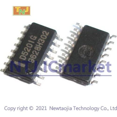 5 PCS UPD5201G SOP-16 D5201G UPD5201 C-MOS QUAD SPST ANALOG SWITCH IC CHIP