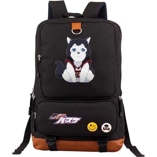 Anime Kuroko no Basket ball Number Boys Girls School student Bookbag men women Shoulder Bag Bagpack Printing Travel Rucksack