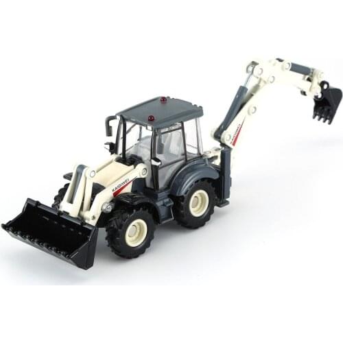 Vehicle 1:50 Two-Way Forklift Static Car 625004 Kaidiwei 625004 Boxed Two-Way Forklift Engineering Truck Excavator