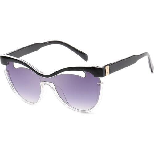 One Piece Sunglasses Men Women 2018 Vintage Male Sun Glasses Goggles Fashion Oculos Shades 2746X