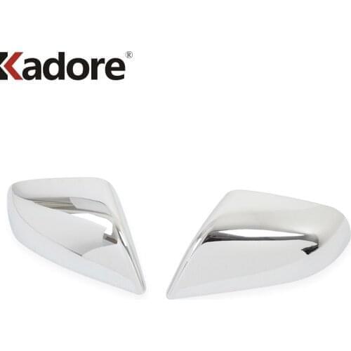 For Tesla Model S 2017 2018 2019 ABS Chrome Side Door Rearview Mirror Protector Cover Trim Auto Part Accessories