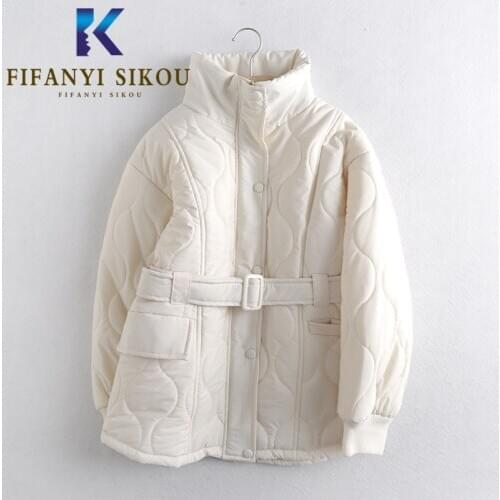 Женские модные пуховики FIFANYI SIKOU China At AliExpress