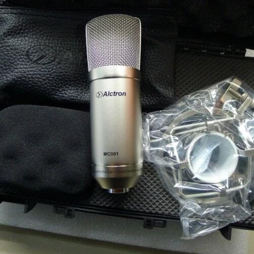 Top Quality Alctron MC001 condenser microphone pro recording studio microphone With carrying case recording microphone