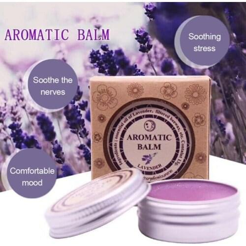 Lavender Sleepless Aid Cream Sleep Balm Improve Sleep Soothe Mood Aromatic Balm Insomnia Relax Sleep Aid Cream Tranquilizer