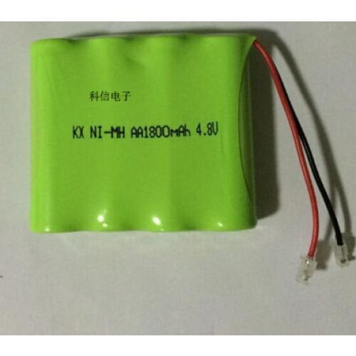 MasterFire 10PACK/LOT Original New Ni-Mh 4.8V AA 1800mAh Ni-Mh Battery Rechargeable Batteries Pack With Plugs