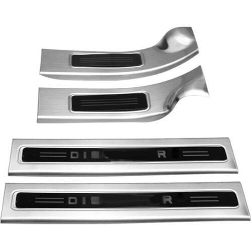 Welcome Pedal Threshold Cover Sticker Protective Board Interior Accessories Retrofit Kits For Discovery 5 LR5 L462