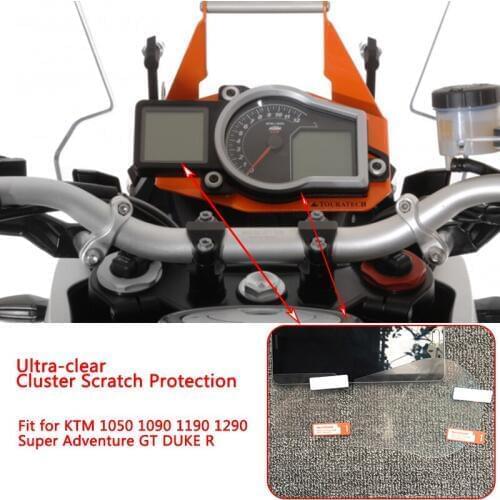 New Clear Cluster Scratch Protection TPU Film Screen Protector For KTM 1050 1090 1190 1290 ADV GT 1290 Super Adventure DUKE R