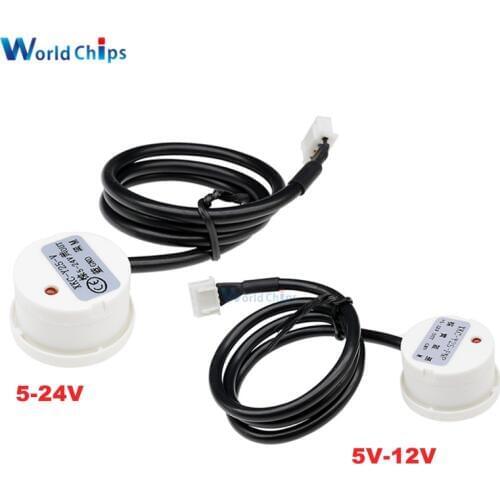 Water Liquid Level Switch Contactless Detector Outer Adhering Type Level Sensor NPN PNP Rs485 Interface Compatible Power Adapter