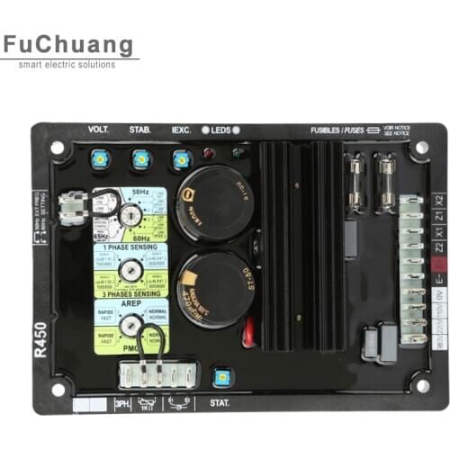 R450 Automatic Voltage Regulator avr generator brushless 3 phase stabilizer for Original diesel power alternator spare part