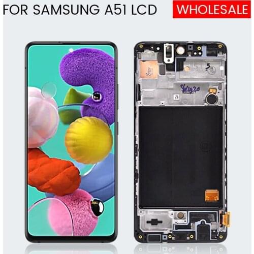 High Quality LCD Display Screen For Samsung Galaxy A51 LCD Display A515 Touch Screen Panel Digitizer Assembly