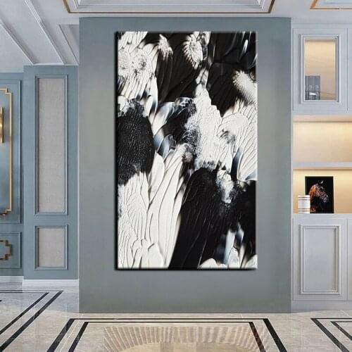 100% Handpainted Wall Art Canvas Painting Home Decoration Modern Abstract Oil Painting Wall Pictures For Living Room No Frame