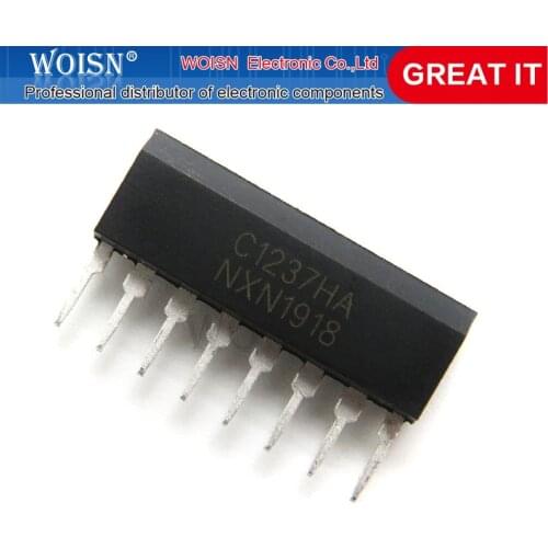 5PCS UPC1237HA UPC1237 ZIP8 ZIP PROTECTOR IC FOR STEREO AMPLIFIER new original In Stock