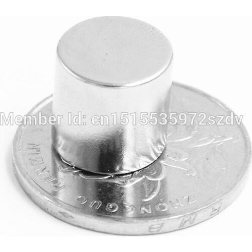 500pcs Strong Round Dia 12mm x 12mm N35 Rare Earth Neodymium Magnet Art Craft Fridge 12x12mm