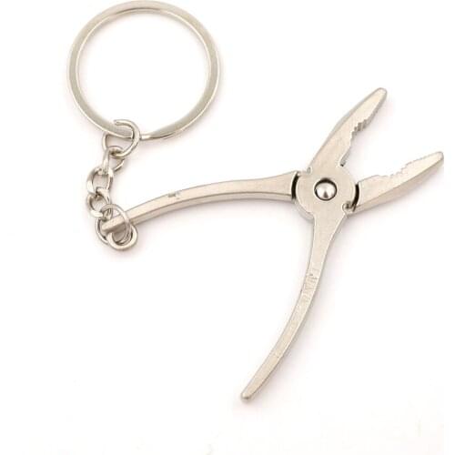 Key Chain Metal Creative Tool Ring Keyring Events Keychain Unisex Gift Car Accessories 2pcs Mini Vise Tool Keyring Pliers Tool