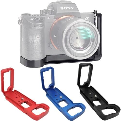 Quick Release L Plate Bracket Holder hand Grip For Sony A7M3 A9 A7R3 Baseplate side plate