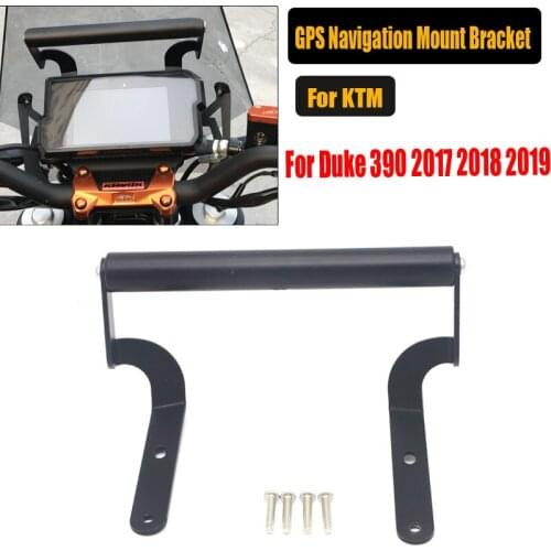 Phone Holder 22mm Handle Bar Bracket Moto Accessories GPS Navigation Mount Bracket Plat For 390 2017 2018 2019