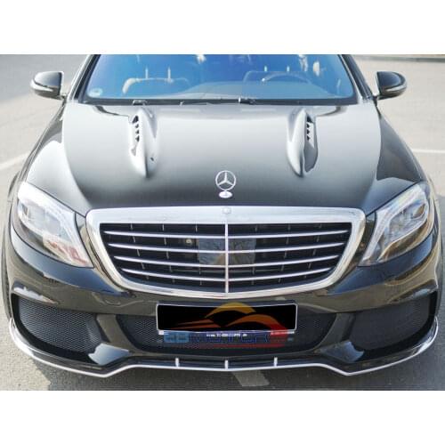 Home / For MERCEDES BENZ / W221 W222 / B Style Front lip Spoiler For BENZ S Class Sedan W222 AMG Sport Model 2014UP M079F