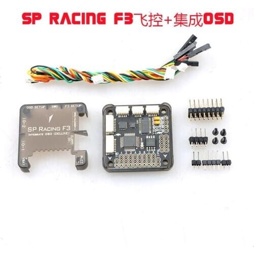 SP Racing F3 Flight Controller OSD Integrated Deluxe Acro Version with Case for FPV Multicopter