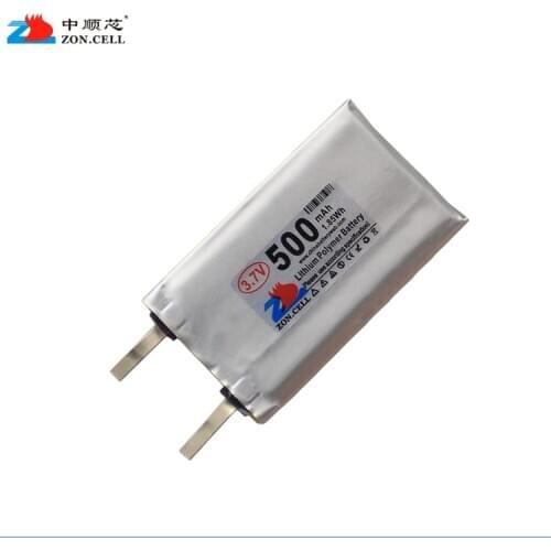 In the lithium polymer batteries 402440 500mAh 3.7V Bluetooth headset keyboard mouse battery 402540 Rechargeable Li-ion Cell