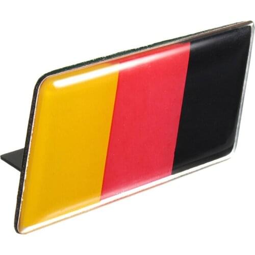 German Flag Emblem Badge Sticker Front Grille Bumper for Car