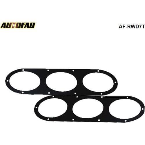 New Car Styling Universal Fitment Rear Bumper Air Diversion Diffuser Panel 2pcs AF-RWD7T