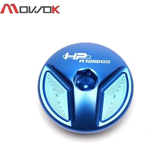 Latest High Quality Motorcycle CNC Aluminum Oil Filler Cap Plug cover For BMW R1250GS R 1250 GS HP adv Adventure GSA 2018-2021
