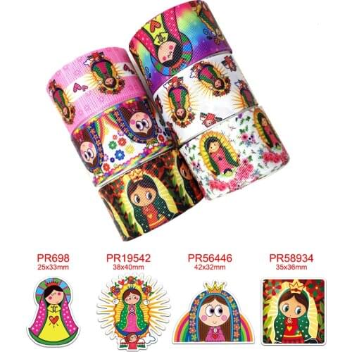 2020 new arrival 3 inch grosgrain ribbon wholesale Printed cartoon character ribbon 43994