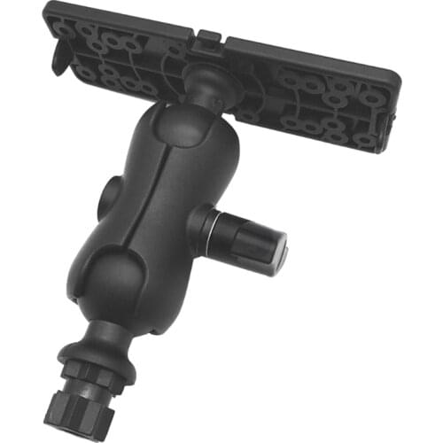 NEW-Ball Mount with Fish Finder and Universal Mounting Plate Kayak Accessories,Inner Hexagon Base