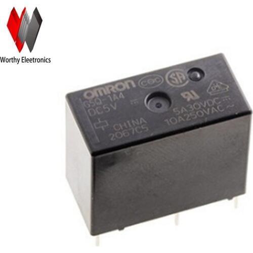 Wholesale 10pcs/lot relay G5Q-1A4-DC5V