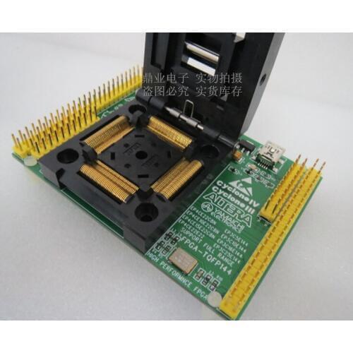 Original Altera IC Test Seat EP3C10E144 Burning Programm EP4CE15E22C8N EP3C16E144 Socket Adapte