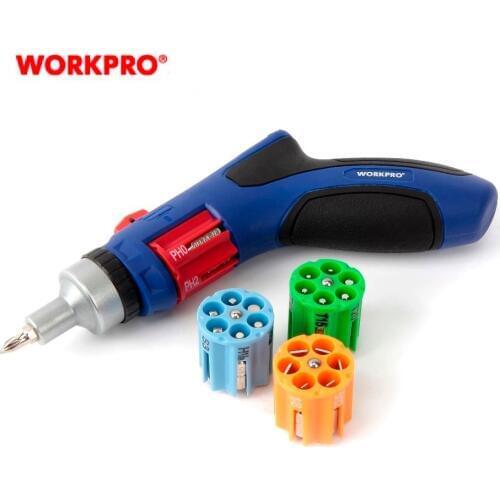 WORKPRO 24 IN 1 Pistol Auto Loading Ratcheting Screwdriver for Easy Bits Change