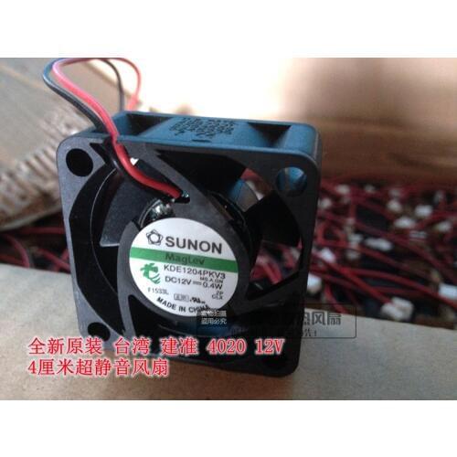 Brand new SUNON 4020 12V 4CM silence Maglev KDE1204PKV3 cooling fan