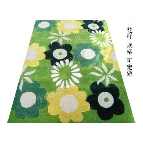 American style living room coffee table bed rug mats customize 120 170