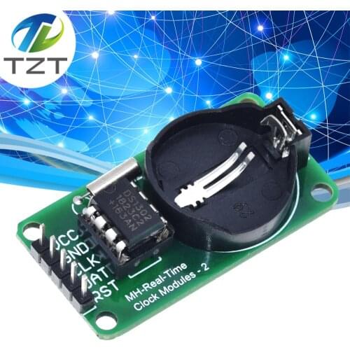 TZT New Arrival RTC DS1302 Real Time Clock Module For AVR ARM PIC SMD for Arduino