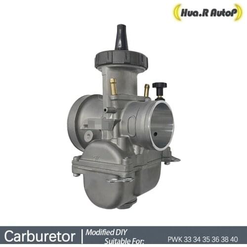 Maintenance Carburetor Replaces For PWK 33 34 35 36 38 40 DIY Modified For Racing Motorcycle