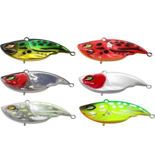 1PCS VIB Slowl Sinking Fishing Lure 55mm 10.5g Artificial Plastic Vibration Bait All water layer Crankbaits Fishing Tackle
