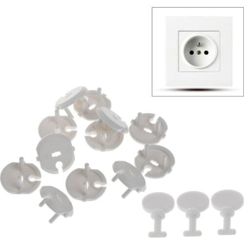 15Pcs French Standard Plug Socket Protective Cover and 3 Pcs Key Socket Protection for Baby Child Safety Kit Children Care