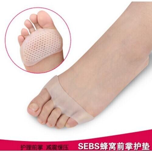 200pairs nvisible High Heeles Half Yard Pads Silicone Forefoot Pads Slip Resistant free shipping
