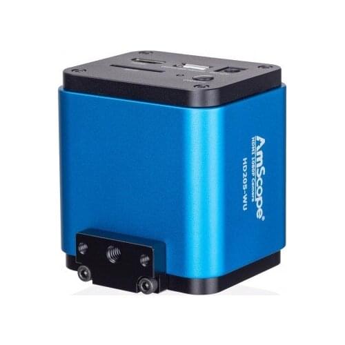 AmScope 5MP 1080p HDMI WiFi Digital Camera for Standalone and PC Imaging HD205-WU