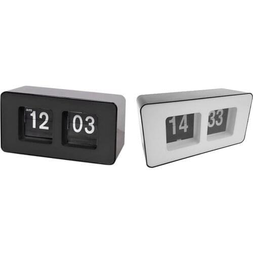Automatic Flip Clock,Digital Page Down Clock,for Family Bedroom 1 PCS