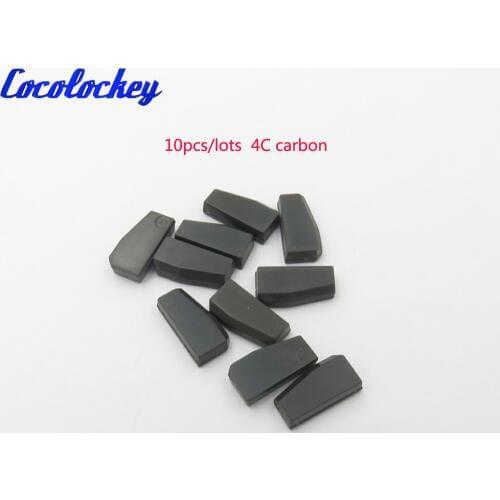 Cocolockey 10 Pcs/Lot Car Key Chip 4C Master Chips Use for Toyota Corolla Crown 2005-2011 Transponder Chip