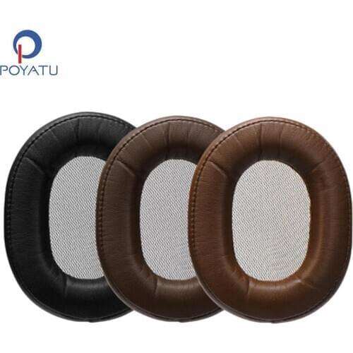 POYATU Repair Parts For SONY MDR-1R MK2 1RBT 1ADAC MDR-1A 1ABT Earpads Headphone Ear Pads Earmuff Leather Earphone Accessories
